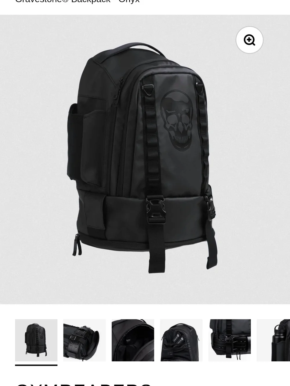 Gymreapers Gravestone® Backpack - Onyx